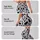 Black White Spotted Motif For Yoga Pilates And Everyday Activewear Style Leggings - 2
