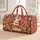 Bunny in Strawberry Basket for Sweet Spring Getaways and Cheerful Travel Days and Gifts Quilted Weekend Bag - 1