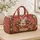 Bunny in Strawberry Basket for Sweet Spring Getaways and Cheerful Travel Days and Gifts Quilted Weekend Bag - 4