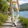 Crescent Moons, Ringed Planets and Stars for Yoga, Pilates and Everyday Wear Leggings - 12