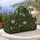 Cream Wildflowers and Sage Vines for Woodland Walks, Travel and Relaxed Beach Days Quilted Weekend Bag - 5