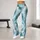Teal Peacock Feathers for Yoga, Pilates, Travel, and Everyday Style Leggings - 10