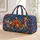 Cheerful Elephant Turkey And Giraffe Autumn Parade For Family Travel Adventures And Trips Quilted Weekend Bag - 1