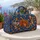 Cheerful Elephant Turkey And Giraffe Autumn Parade For Family Travel Adventures And Trips Quilted Weekend Bag - 5