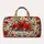 Red Poppy, Wheat and Berry Garden for Relaxed Weekend Getaways and Autumn Travel Quilted Weekend Bag - 6
