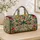 Vibrant Dragonflies and Wildflowers for Colorful Weekend Getaways and Beach Escapes Quilted Weekend Bag - 4