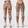 Peach and Navy Wildflower Blooms for Yoga, Pilates and Everyday Wellness for Women Leggings - 1