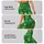 Golden Stars on Vivid Green for Yoga Pilates Commutes and Everyday Active Style Leggings - 2