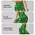 Golden Stars on Vivid Green for Yoga Pilates Commutes and Everyday Active Style Leggings - 2