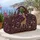 Golden Giraffes Beneath Twining Vines for Stargazing Safari Travel and Nature Lovers Quilted Weekend Bag - 5