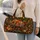 Autumn Pumpkin Wagon and Sunflower Harvest for Cozy Fall Getaways and Seasonal Travel Quilted Weekend Bag - 2