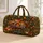 Autumn Pumpkin Wagon and Sunflower Harvest for Cozy Fall Getaways and Seasonal Travel Quilted Weekend Bag - 1