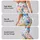 Pastel Butterflies and Red Hearts for Yoga Pilates and Everyday Adventures Leggings - 8