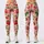 Sweet Strawberry And Daisy Motifs For Sunny Yoga, Pilates, And Everyday Errands Wear Leggings - 3