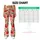 Sweet Strawberry And Daisy Motifs For Sunny Yoga, Pilates, And Everyday Errands Wear Leggings - 7