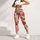 Sweet Strawberry And Daisy Motifs For Sunny Yoga, Pilates, And Everyday Errands Wear Leggings - 6