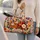 Pumpkin Pie, Apples & Cinnamon for Cozy Autumn Picnics and Charming Fall Getaways Quilted Weekend Bag - 2