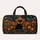 Vintage Night Circus Cat and Pumpkin Scene for Autumn Travel and Weekend Getaways Quilted Weekend Bag - 6