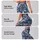 Blue Gray Camouflage Style for Yoga, Pilates, and Everyday Activewear for Active Women Leggings - 2