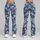 Blue Gray Camouflage Style for Yoga, Pilates, and Everyday Activewear for Active Women Leggings - 9