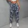 Blue Gray Camouflage Style for Yoga, Pilates, and Everyday Activewear for Active Women Leggings - 5