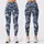 Blue Gray Camouflage Style for Yoga, Pilates, and Everyday Activewear for Active Women Leggings - 1