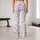 Delicate Mauve Wildflowers for Yoga, Pilates, Commuting, and Everyday Wear Leggings - 10