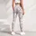 Delicate Mauve Wildflowers for Yoga, Pilates, Commuting, and Everyday Wear Leggings - 6