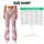 Pastel Pink Plaid for Yoga, Pilates, Commuting and Everyday Wear Leggings - 7