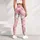 Pastel Pink Plaid for Yoga, Pilates, Commuting and Everyday Wear Leggings - 5