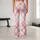 Pastel Pink Plaid for Yoga, Pilates, Commuting and Everyday Wear Leggings - 10