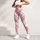 Pastel Pink Plaid for Yoga, Pilates, Commuting and Everyday Wear Leggings - 6