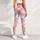 Pastel Pink Plaid for Yoga, Pilates, Commuting and Everyday Wear Leggings - 5