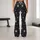 Charcoal Silver Starry Sky for Yoga, Pilates, Studio Sessions and Everyday Activewear Style Leggings - 10