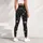 Charcoal Silver Starry Sky for Yoga, Pilates, Studio Sessions and Everyday Activewear Style Leggings - 5