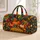 Autumn Pumpkins And Colorful Bows For Cozy Harvest Season Travel And Getaways Quilted Weekend Bag - 1