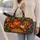 Autumn Pumpkins And Colorful Bows For Cozy Harvest Season Travel And Getaways Quilted Weekend Bag - 2