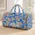 Cobalt Waves And Terracotta Starfish For Seaside Escapes And Coastal Travel Quilted Weekend Bag - 1
