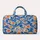 Cobalt Waves And Terracotta Starfish For Seaside Escapes And Coastal Travel Quilted Weekend Bag - 6
