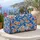 Cobalt Waves And Terracotta Starfish For Seaside Escapes And Coastal Travel Quilted Weekend Bag - 5