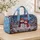 Snowmen in a Snowy Woodland for Cozy Holiday Getaways and Winter Escapes Quilted Weekend Bag - 4