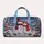 Snowmen in a Snowy Woodland for Cozy Holiday Getaways and Winter Escapes Quilted Weekend Bag - 6