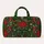 Holly Berry Candy Cane Christmas Botanicals for Festive Winter Getaways and Holiday Travel Quilted Weekend Bag - 6