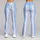 Blue White Stars And Gingham For Yoga Pilates And Everyday Activewear Leggings - 9