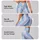 Blue White Stars And Gingham For Yoga Pilates And Everyday Activewear Leggings - 8