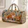 Autumn Woodland Animals with Owl Fox and Squirrel for Nature Lovers and Fall Getaways Quilted Weekend Bag - 1