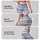 Blue And Taupe Stripes For Yoga, Pilates And Everyday Active Style For Relaxed Women Leggings - 8