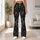 Charcoal Starburst Geometry for Yoga, Pilates, and Everyday Activewear for Women Leggings - 12