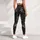 Charcoal Starburst Geometry for Yoga, Pilates, and Everyday Activewear for Women Leggings - 5