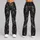 Charcoal Starburst Geometry for Yoga, Pilates, and Everyday Activewear for Women Leggings - 9